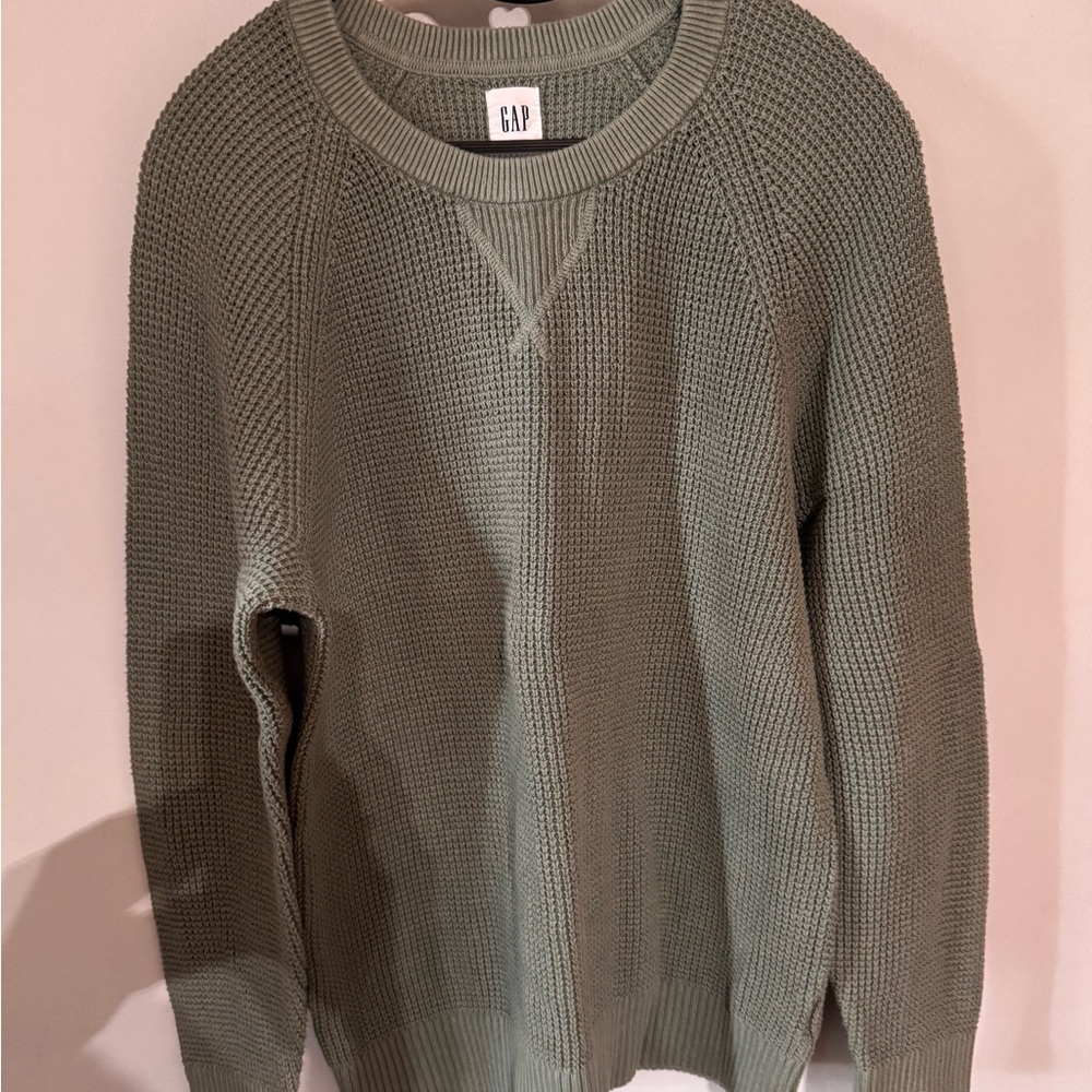 GAP Sage Green Knit Pullover